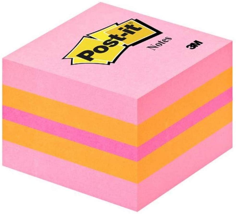 Mini cubo POST-IT 51x51 rosa 2051-P