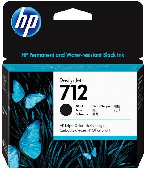 Tinta HP N712 alta capacidad negro 3ED71A 80ml