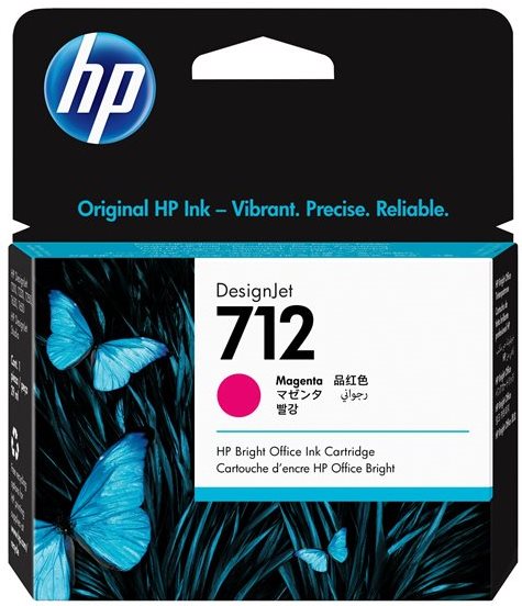Tinta HP N712 magenta 3ED68A 29ml