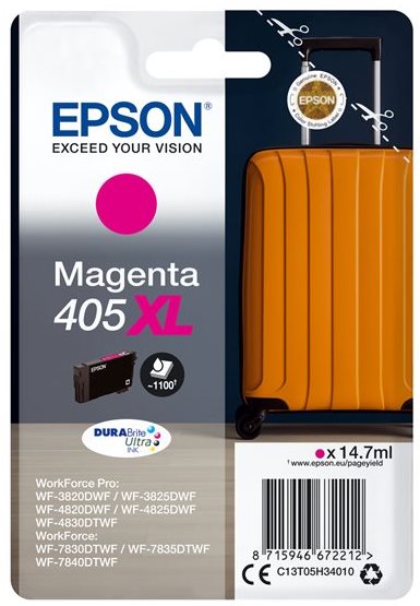Tinta EPSON 405XL magenta C13T05H34010 1.100 pginas