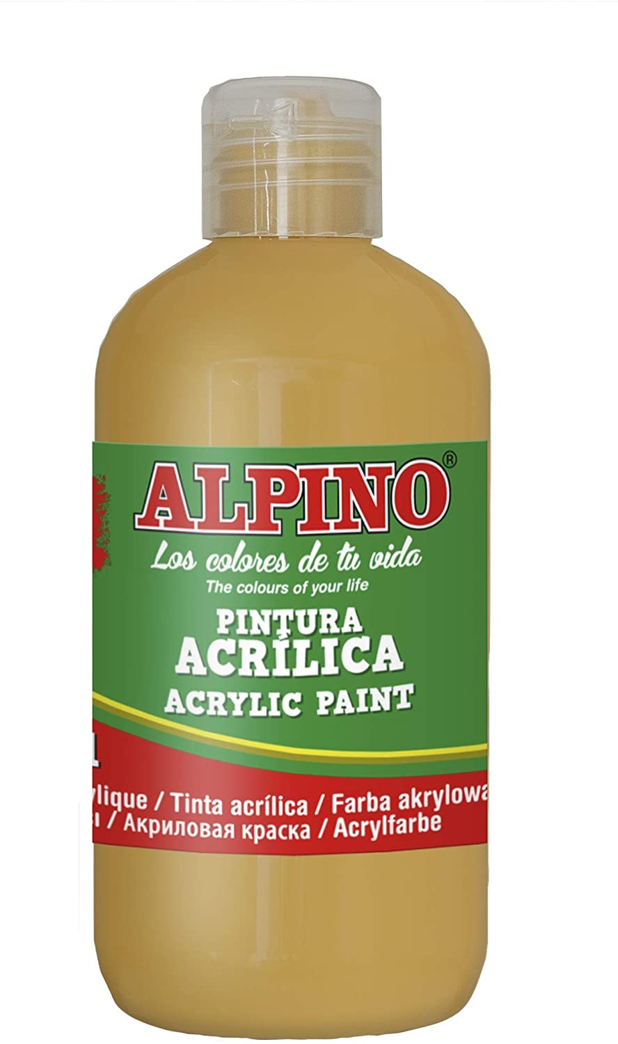 Pintura acrlica ALPINO ocre 250ml DV000026