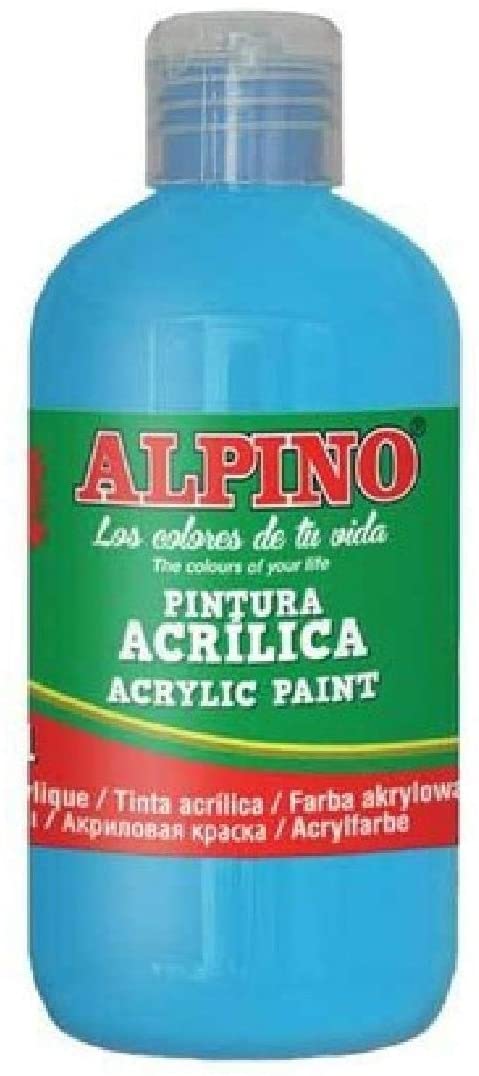 Pintura acrlica ALPINO azul cyan 250ml DV000030