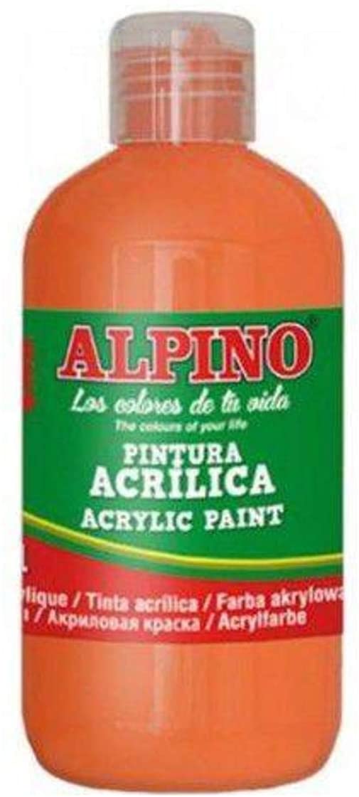Pintura acrlica ALPINO naranja 250ml DV000022