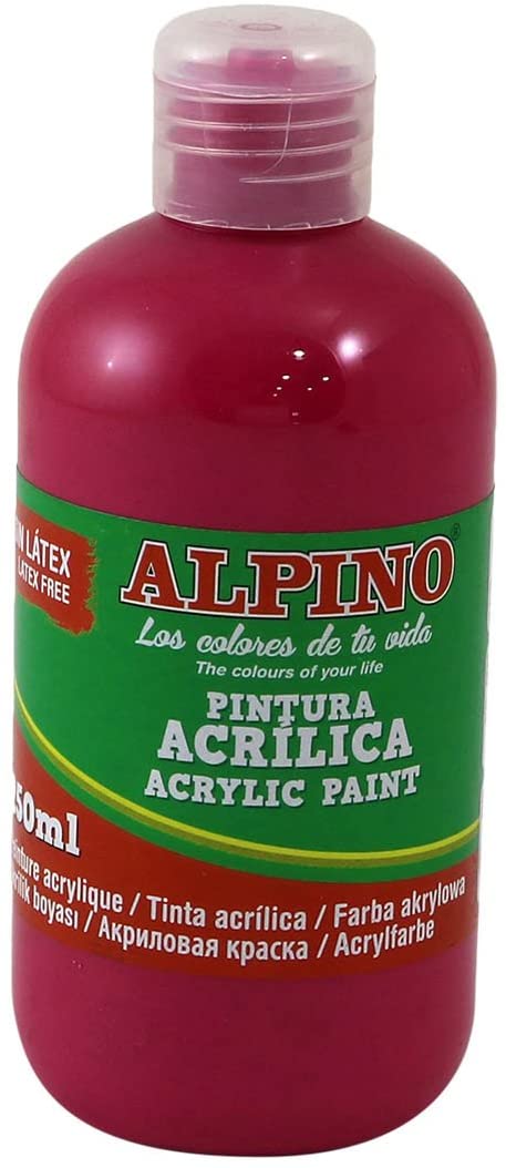 Pintura acrlica ALPINO magenta 250ml DV000025