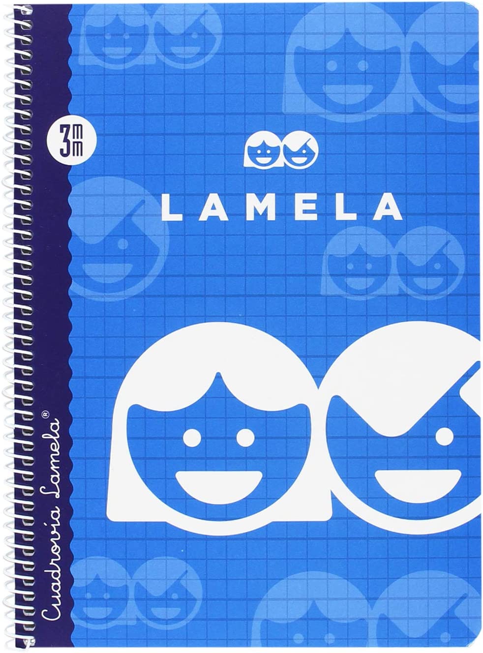 Cuaderno LAMELA T.Blanda Fº Cuadrovia 3mm 80h 07F003