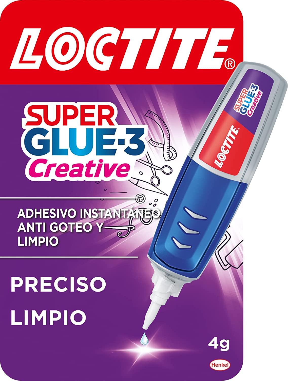 Pegamento LOCTITE Super Glue-3 Perfect Pen 4g