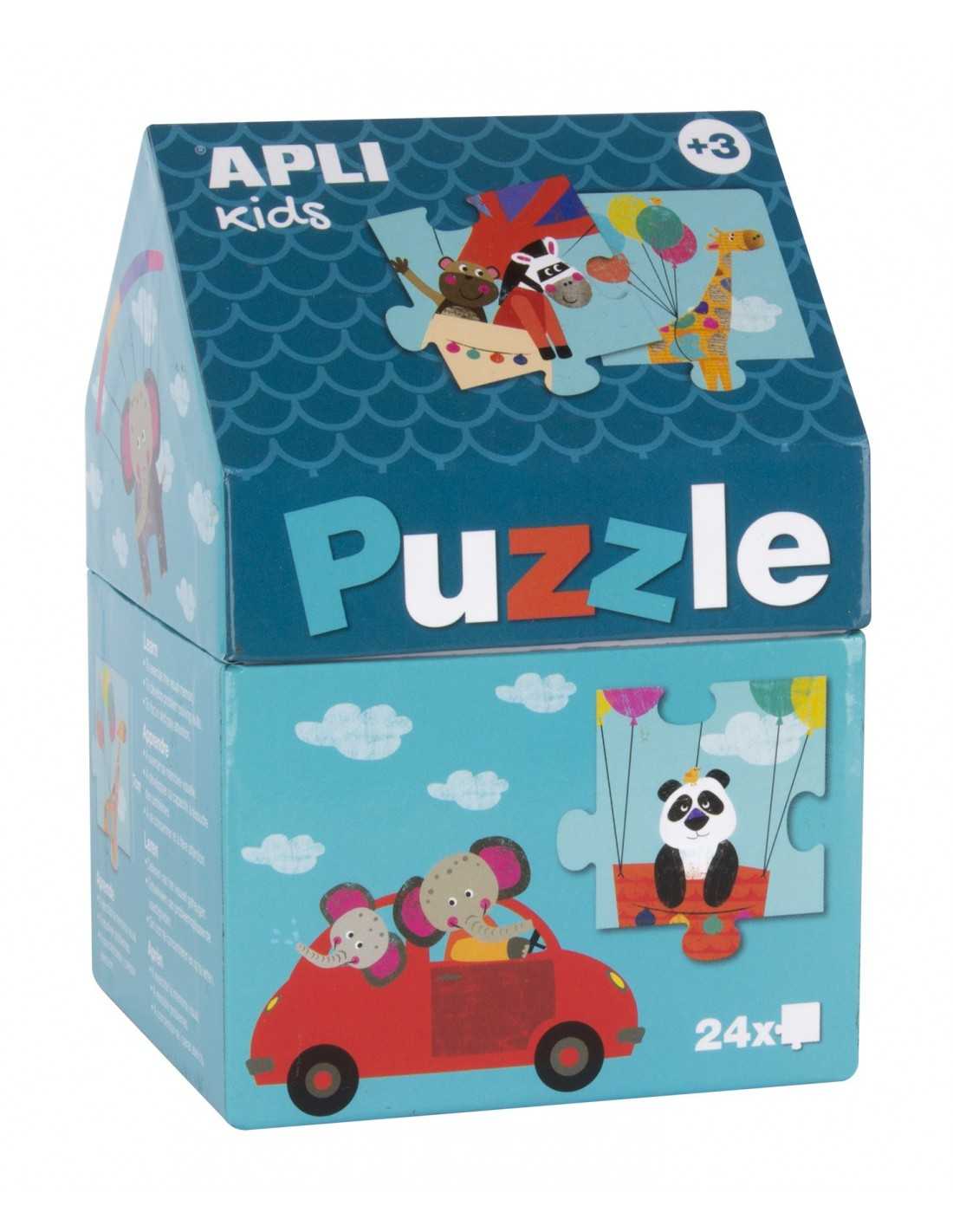 Puzzle APLI Safari 24 piezas 7x7cm 16821