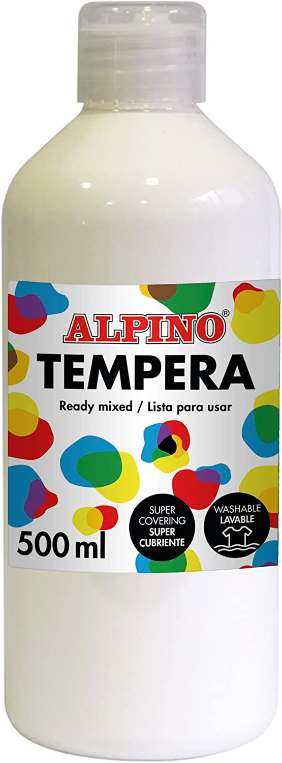 Tmpera lquida ALPINO 500ml blanco DM010170