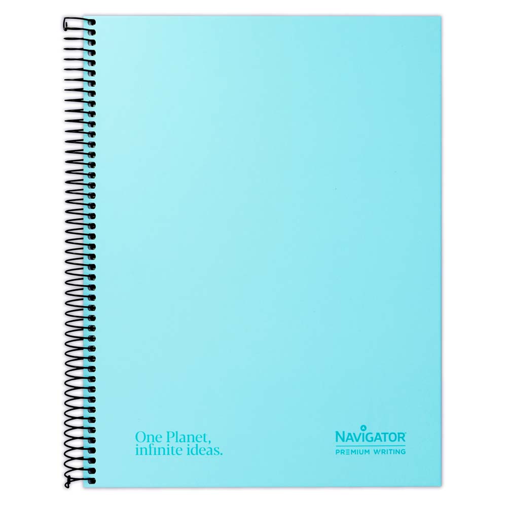 Cuaderno NAVIGATOR T.Extra A4 rayado 4T 120h azul soft
