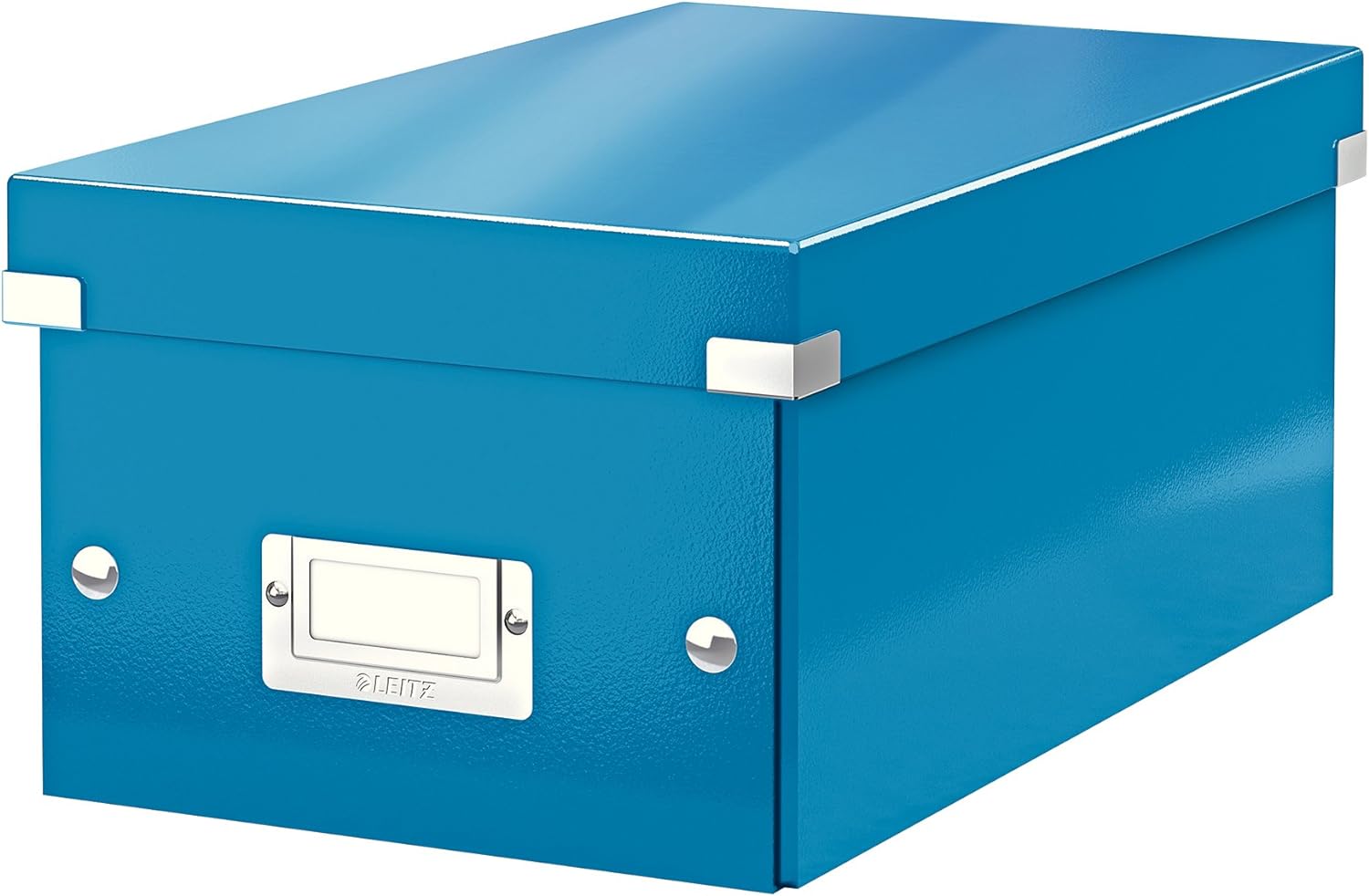 Caja almacenaje LEITZ Click&Store DVD Box azul