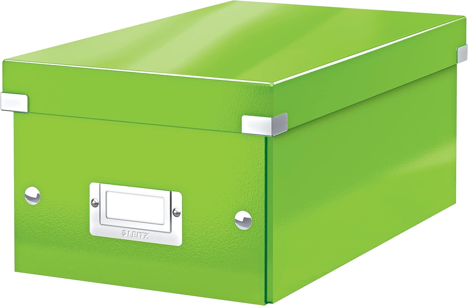 Caja almacenaje LEITZ Click&Store DVD Box verde
