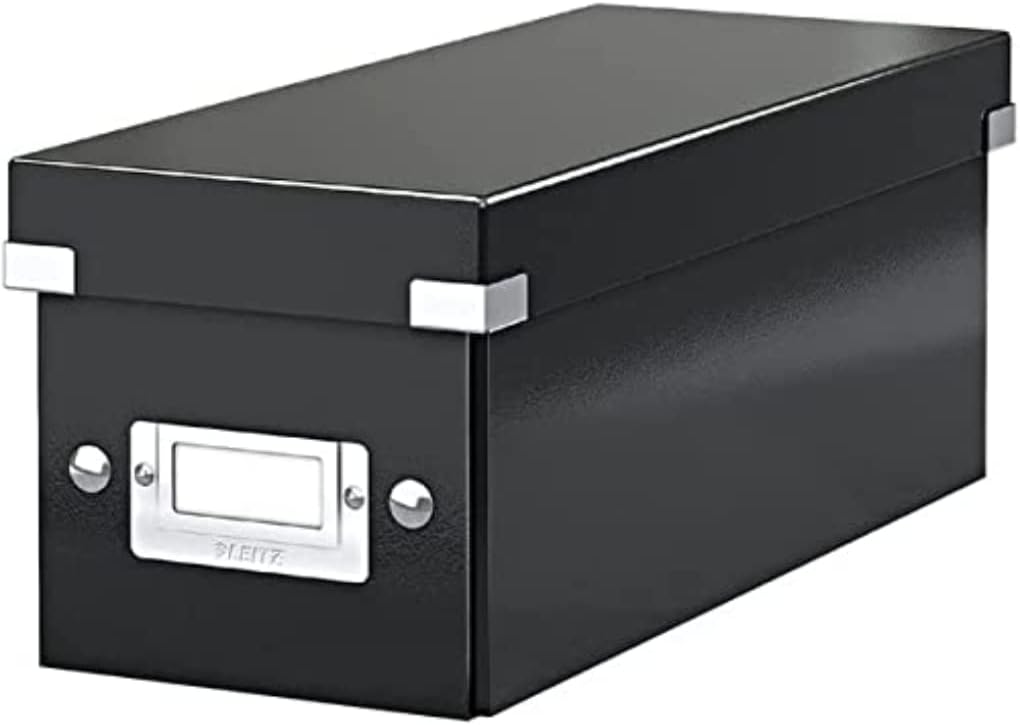 Caja almacenaje LEITZ Click&Store CD Box negro 