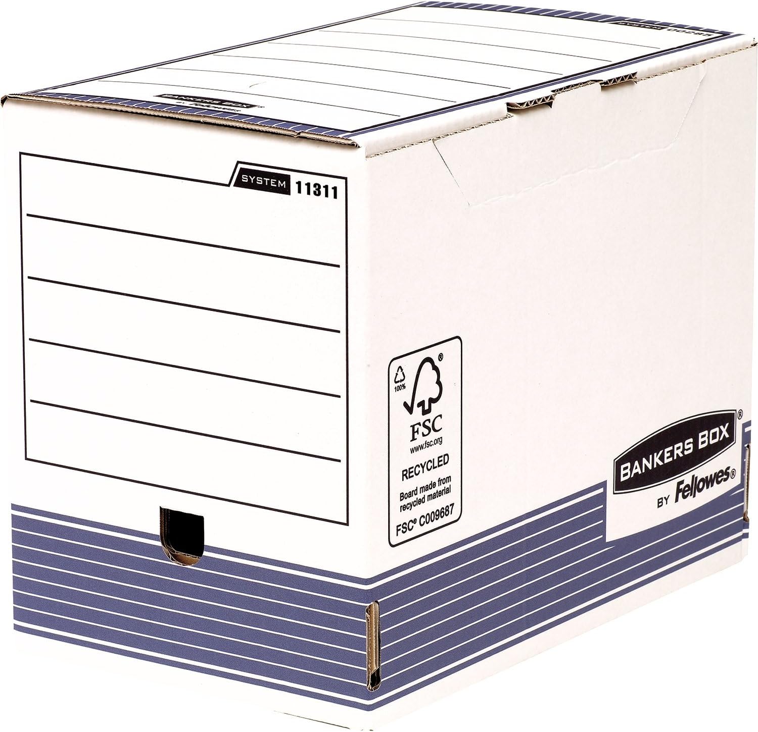 Caja archivo BANKERS BOX System A4+ 200mm Pack 10