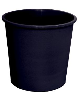 Papelera plstico DISNAK 18 litros negro 318DK-02