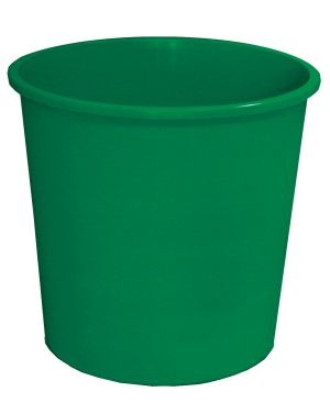 Papelera plstico DISNAK 18 litros verde 318DK-04 