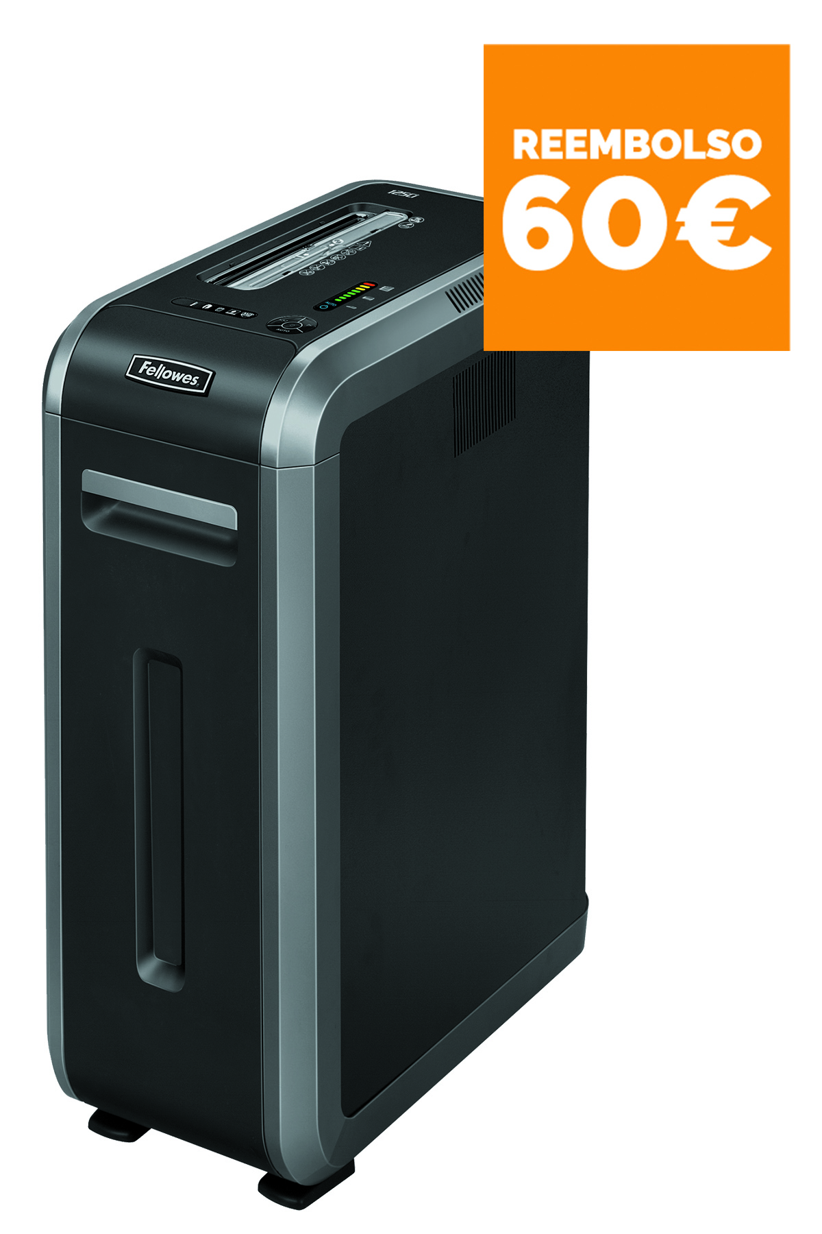 Destructora profesional FELLOWES 125Ci 4x38 20h 53L P4