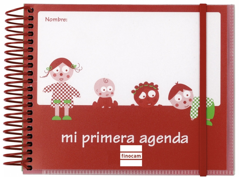 Agenda escolar FINOCAM espiral perpetuo 0-3 aos