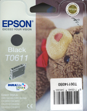 Tinta EPSON T0611 negro C13T06114010 250 pginas