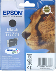 Tinta EPSON T0711 negro C13T07114012 245 pginas