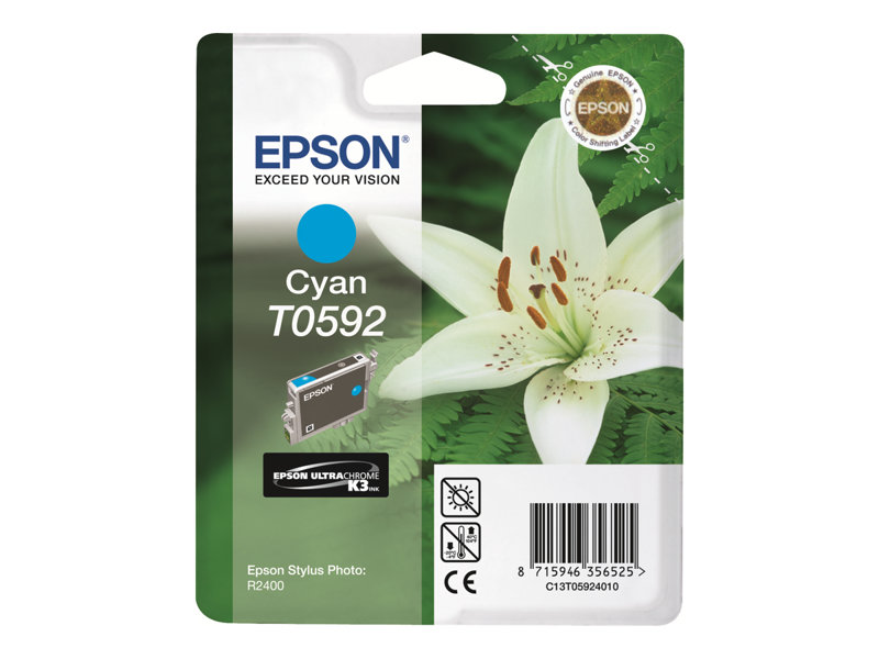 Tinta EPSON T0592 cyan C13T05924010 520 pginas