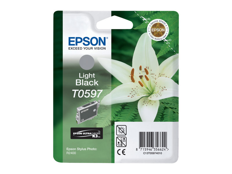 Tinta EPSON T0597 gris C13T05974010 520 pginas