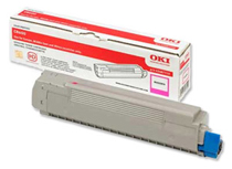 Tner Oki 43487710 magenta C8600/C8800