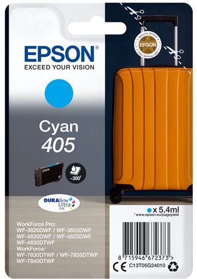 Tinta EPSON 405 cyan C13T05G24010 300 pginas