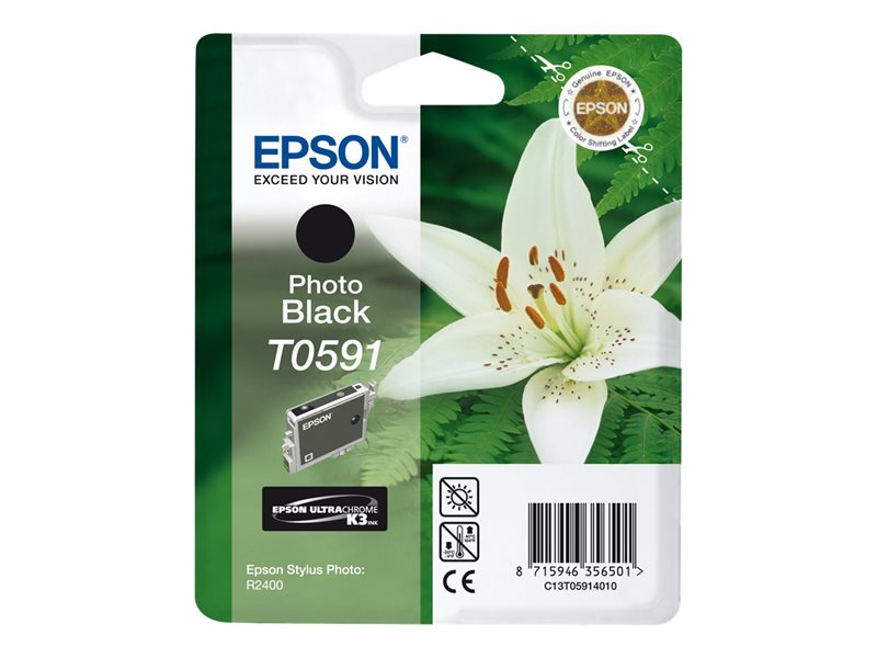 Tinta EPSON T0591 negro C13T05914010 520 pginas