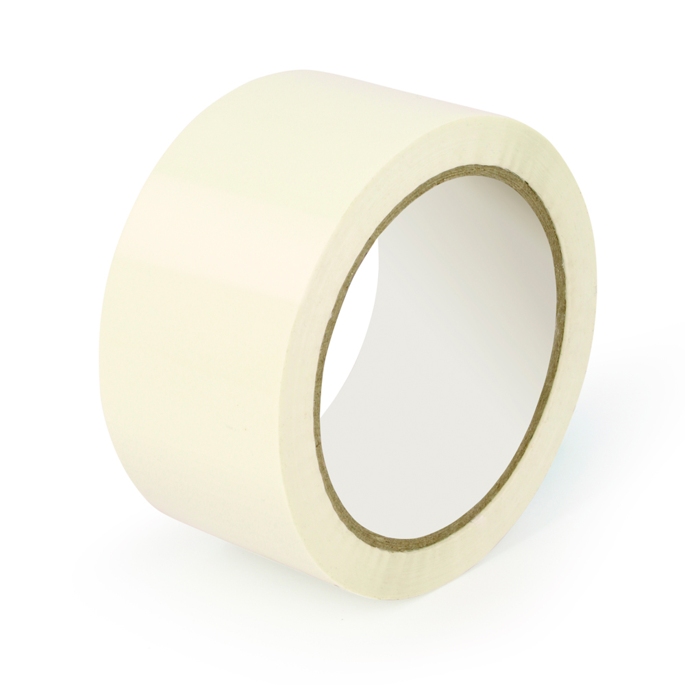 Cinta embalar FIXO PP caucho 48x66m blanco