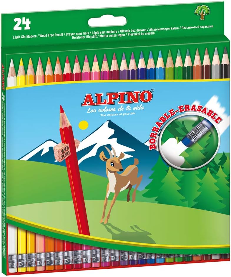 Lpiz color ALPINO  Surtido  Caja 24 8413240565123