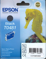 Tinta EPSON T0481 negro C13T04814010 450 pginas