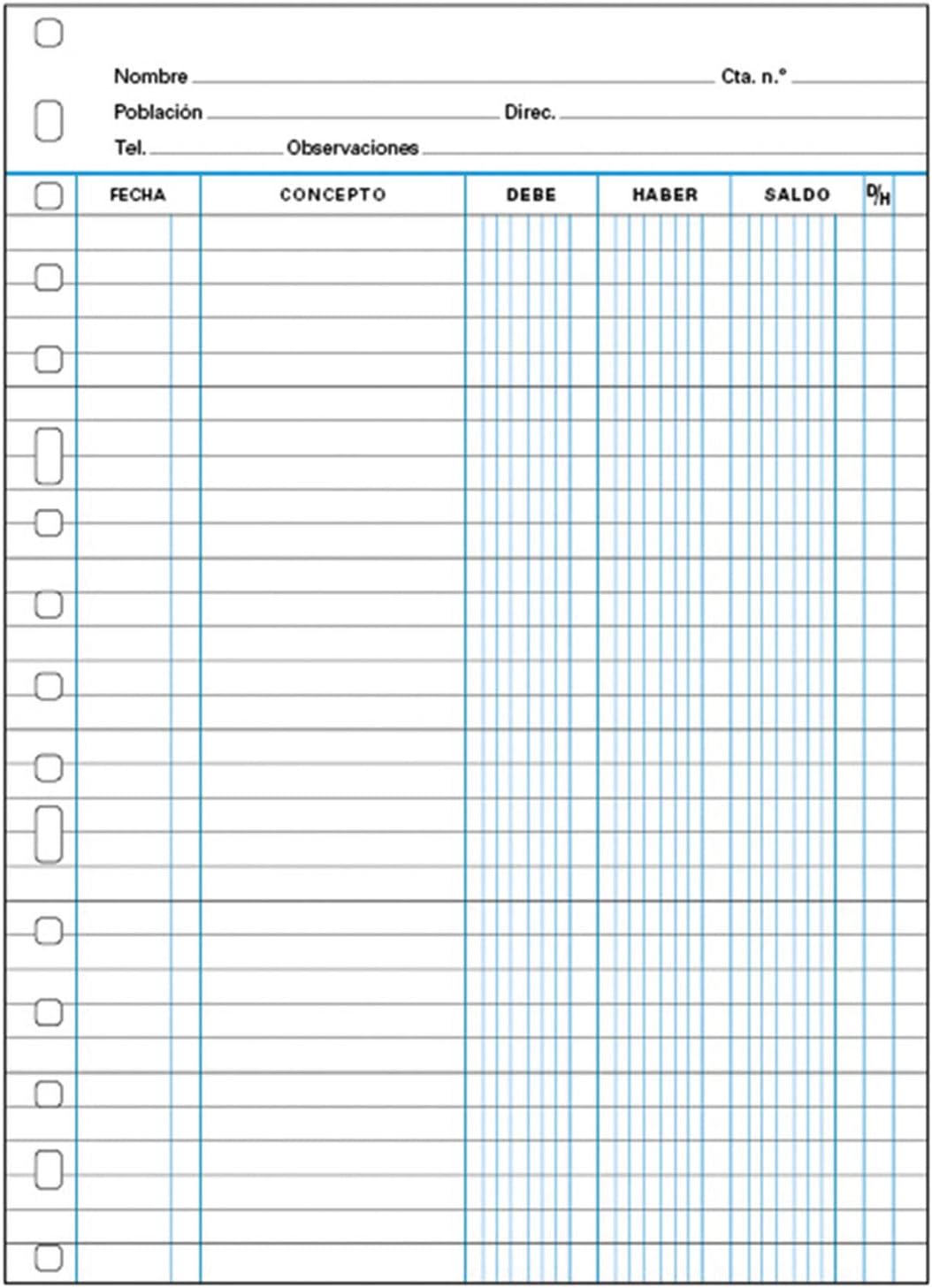 Recambio MULTIFIN ALFA Cuentas Corrientes Folio 3005