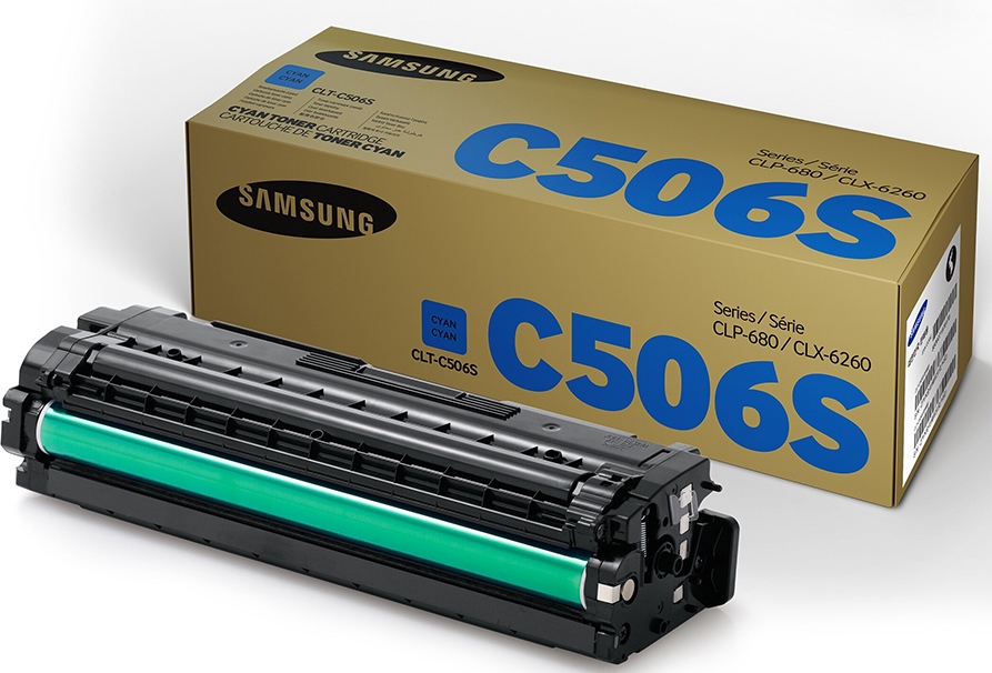 Tner SAMSUNG CLT-C506S cyan 1.500 pginas SU047A