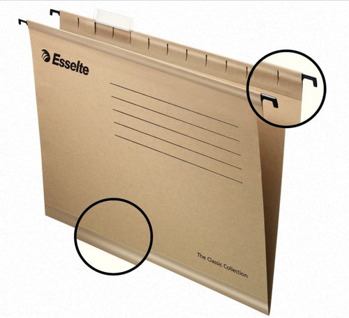 Carpeta colgante cajn ESSELTE F Caja 50 93291