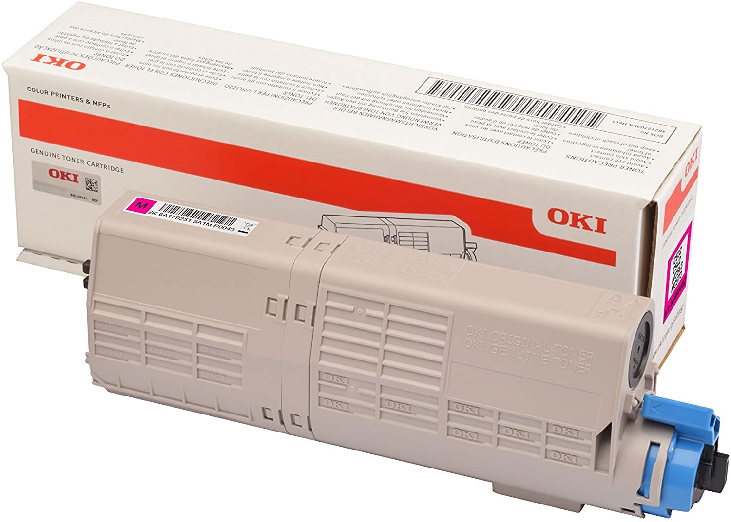 Tner OKI 46490402 magenta MC563 1.500 pginas