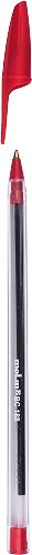Bol�grafo  MOLIN cristal 1mm rojo Caja 50