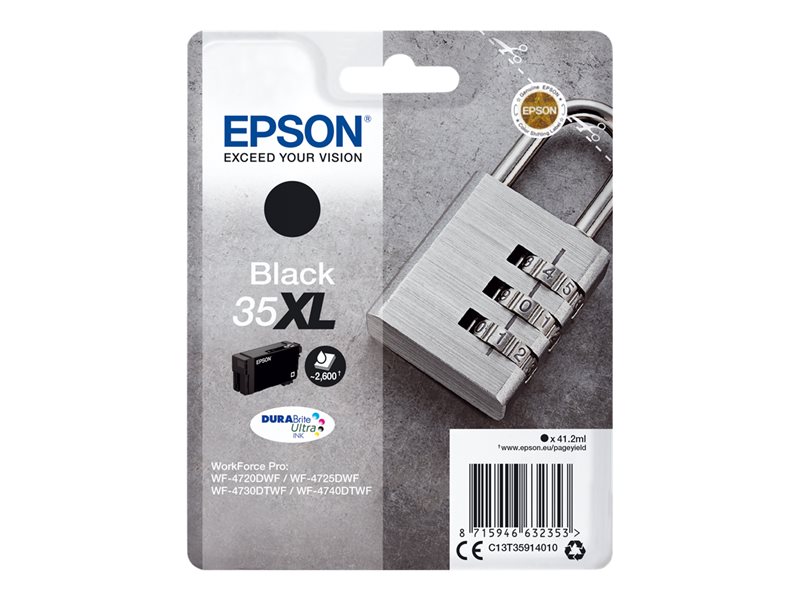 Tinta EPSON 35XL negro C13T35914010 2.600 pginas