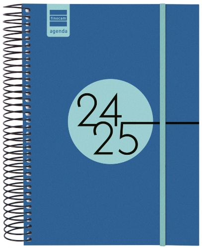 Agenda Escolar FINOCAM Espir Label E10 D/P azul 