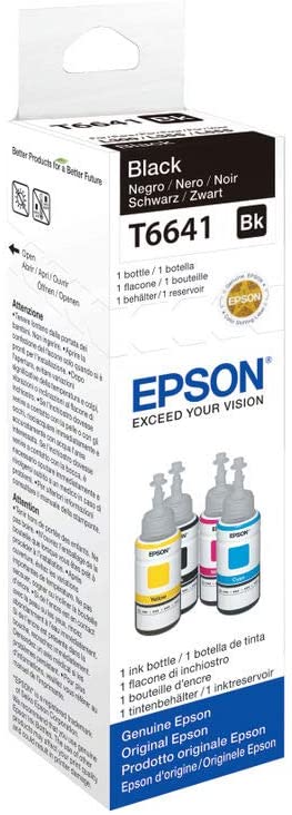 Tinta EPSON Ecotank 664 negro C13T664140 4.000 pginas