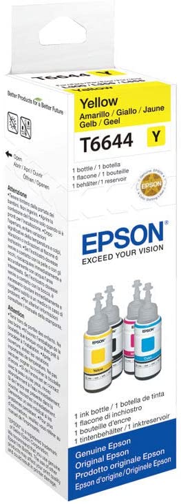 Tinta EPSON Ecotank 664 amarillo C13T664440 6.500 pg