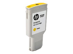 Tinta HP N727 GF amarillo F9J78A 300ml