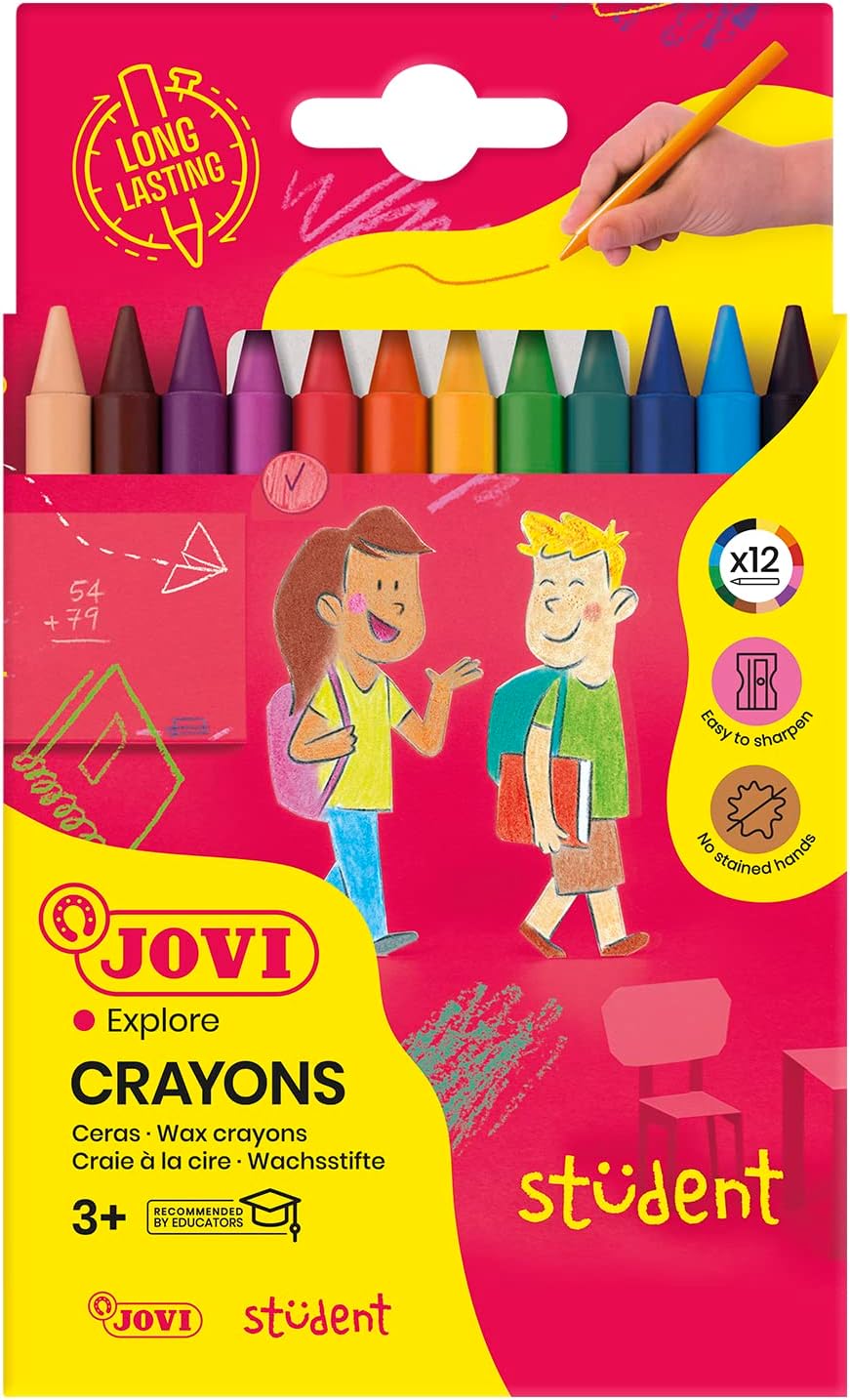 Ceras JOVI Student  Caja 12 colores 913
