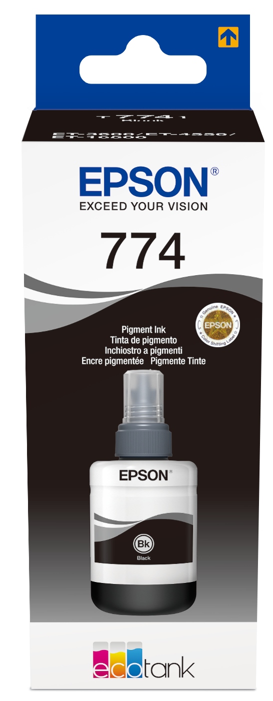 Tinta EPSON Ecotank 774 C13T774140 negro 6.000 pginas