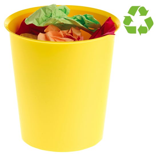 Papelera ARCHIVO 2000 Ecogreen PP 18L amarillo 