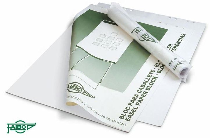 Bloc pizarra conferencia FAIBO liso 25h BLC-25