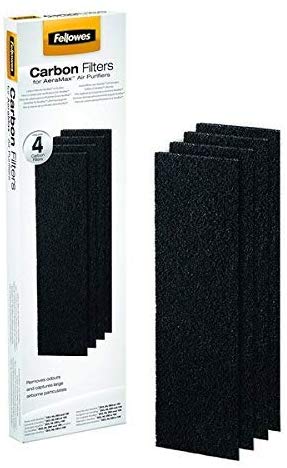 Filtro purificador FELLOWES carbono DX5/DB5 Pack 4