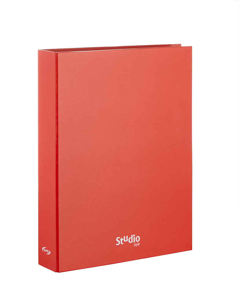 Carpeta anillas PARDO Studio Style 4A-40mm rojo 9218