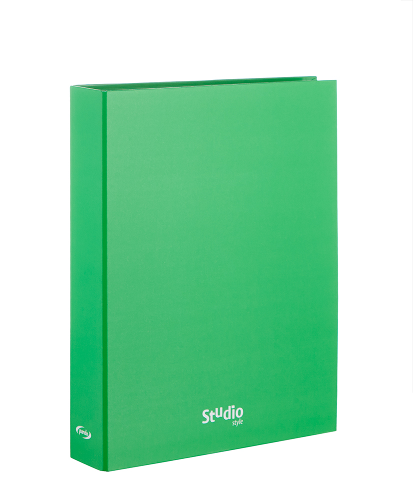 Carpeta anillas PARDO Studio Style 4A-40mm verde 9218