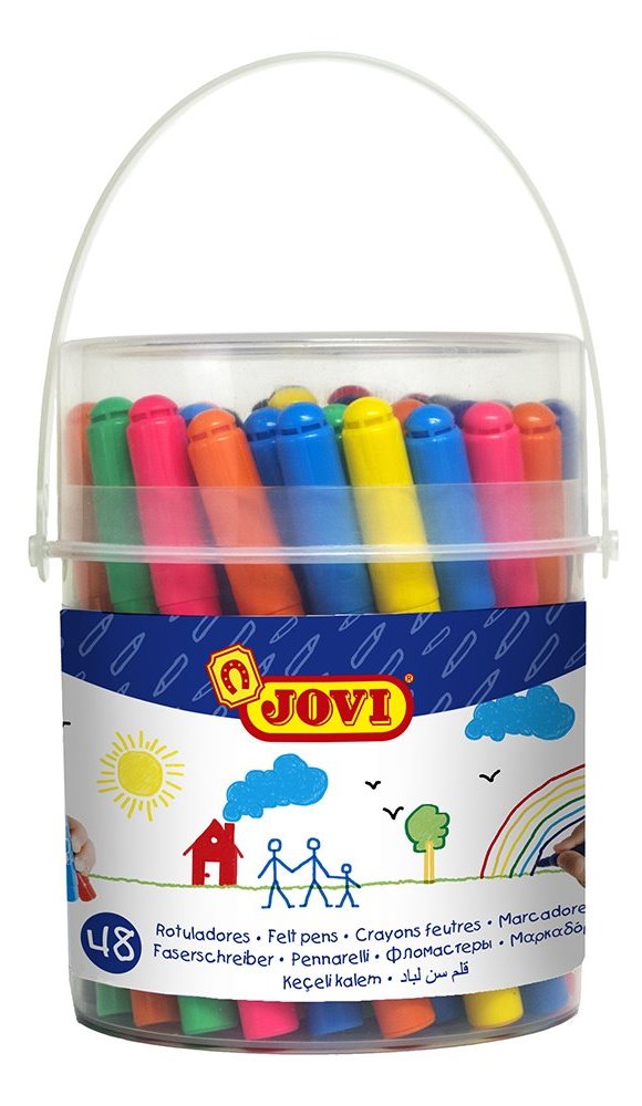 Rotulador JOVI Maxi Bote 48 surtidos 1748