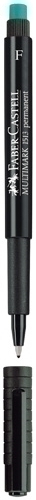 Marcador permanente FABER CASTELL 1513 F negro
